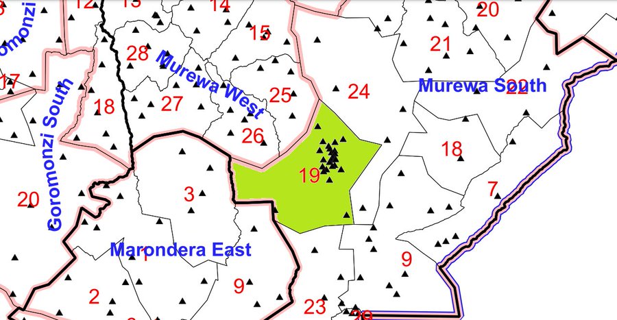 23 ghost polling stations in Murewa South Constituency, Ward 19