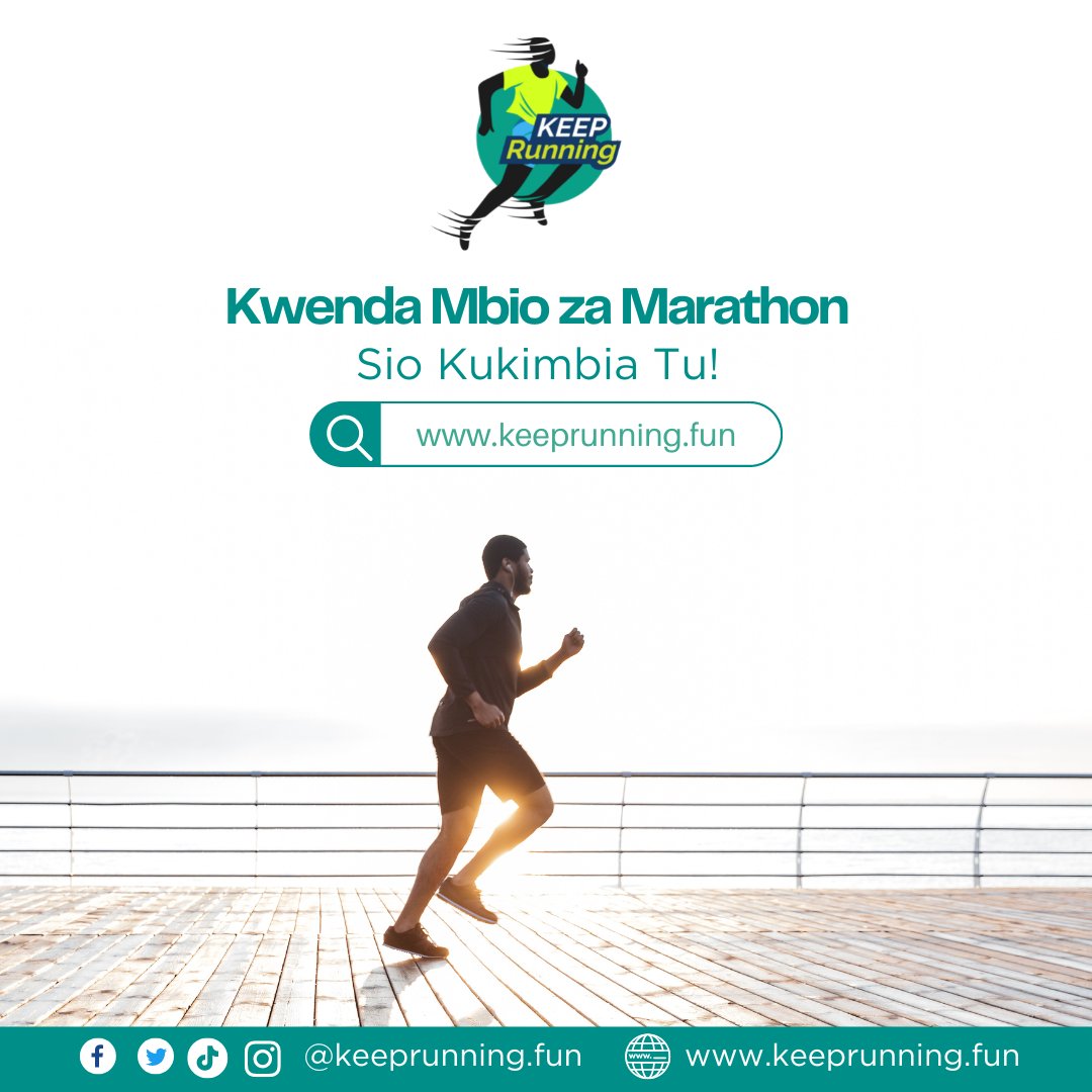 keeprunning_fun's tweet photo. Kwenda mbio za marathon sio kukimbia tu, bali hata kuwa na muda wa kuwa katika fikra zako mwenyewe ni sehemu nzuri ya kukutana na watu mbali mbali.
#marathoners #onlineregistrationplatform #keeprunningapp #keeprunningplatform #runners #sportstz #fasthubproduct #fasthubtz https://t.co/TOSw4Ro0iD