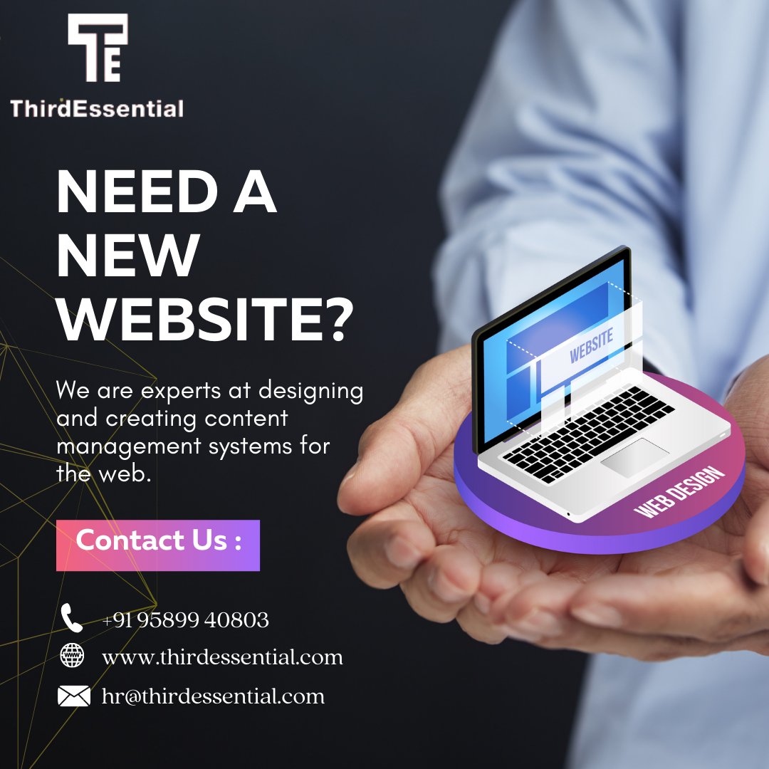 Thirdessential_'s tweet photo. Do you want to build a website?

Consult with one of the most prominent website development firms in India by visiting https://t.co/oZ9VIwYIEB now.

#ThirdEssential #webdesign #webdevelopment #digitalsolution #designer #developer #innovative #smartsolutions #webdevelopmentfirm https://t.co/EdkwxyDmV5