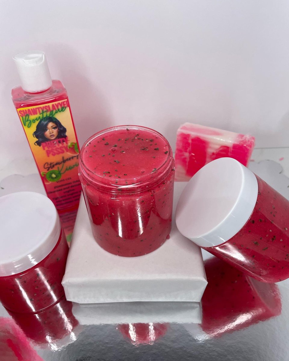 ShawtySlayyed's tweet photo. Shop our NEWEST product! strawberry Kiwi 🥝 Yoni Scrub
https://t.co/DKeIoBNGNq
#yonisoap #yonibar #yonibars #yonigel #femininewash #feminineproducts #yoniproducts #yonicare #yoniproducts #yoniscrub #yoniverse #yonisteam #shawtyslayyed #yonisteaming #yoniwash #yonihealth https://t.co/1zUK2lQdmk