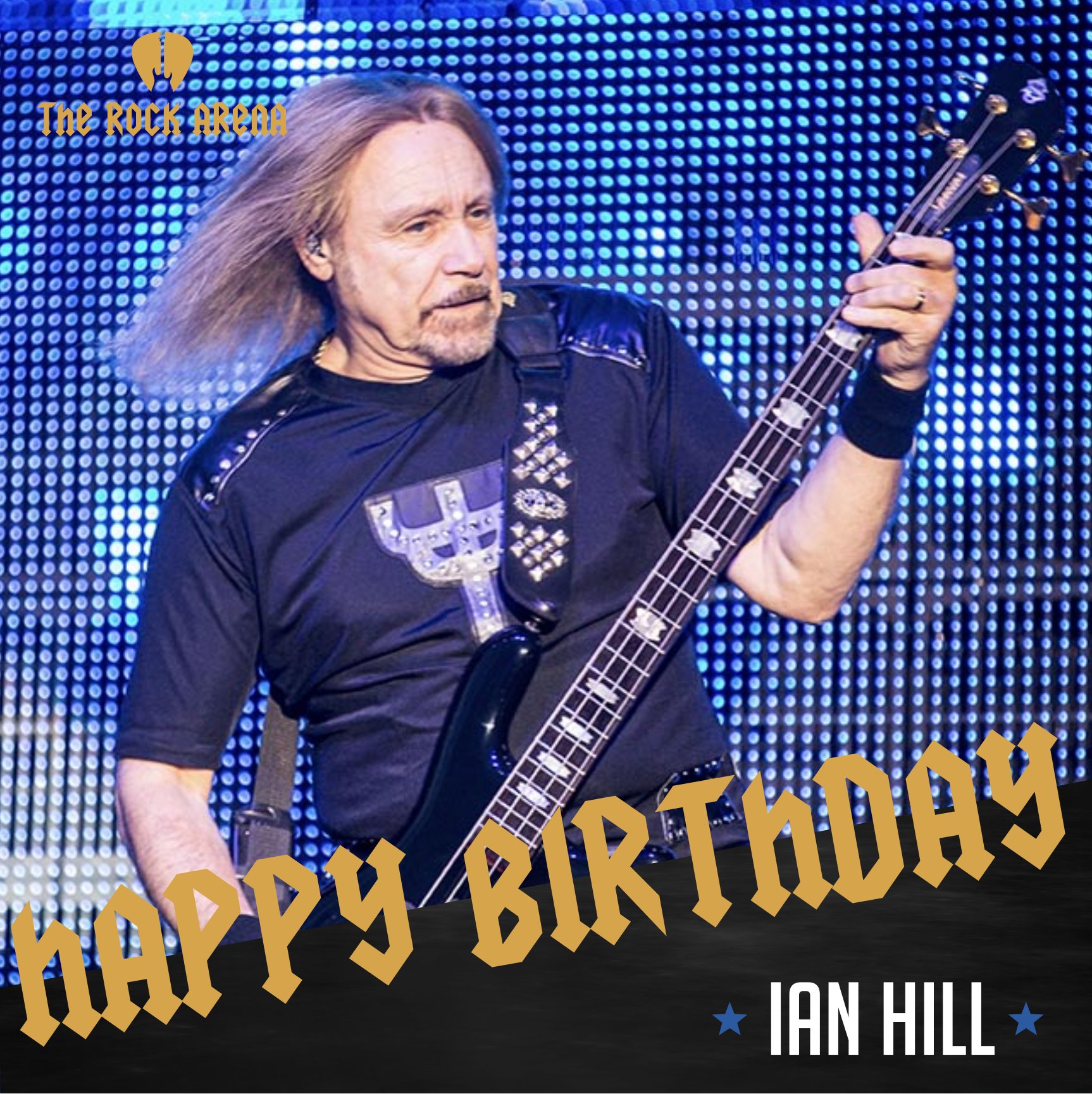Happy 72nd Birthday to Ian Hill 