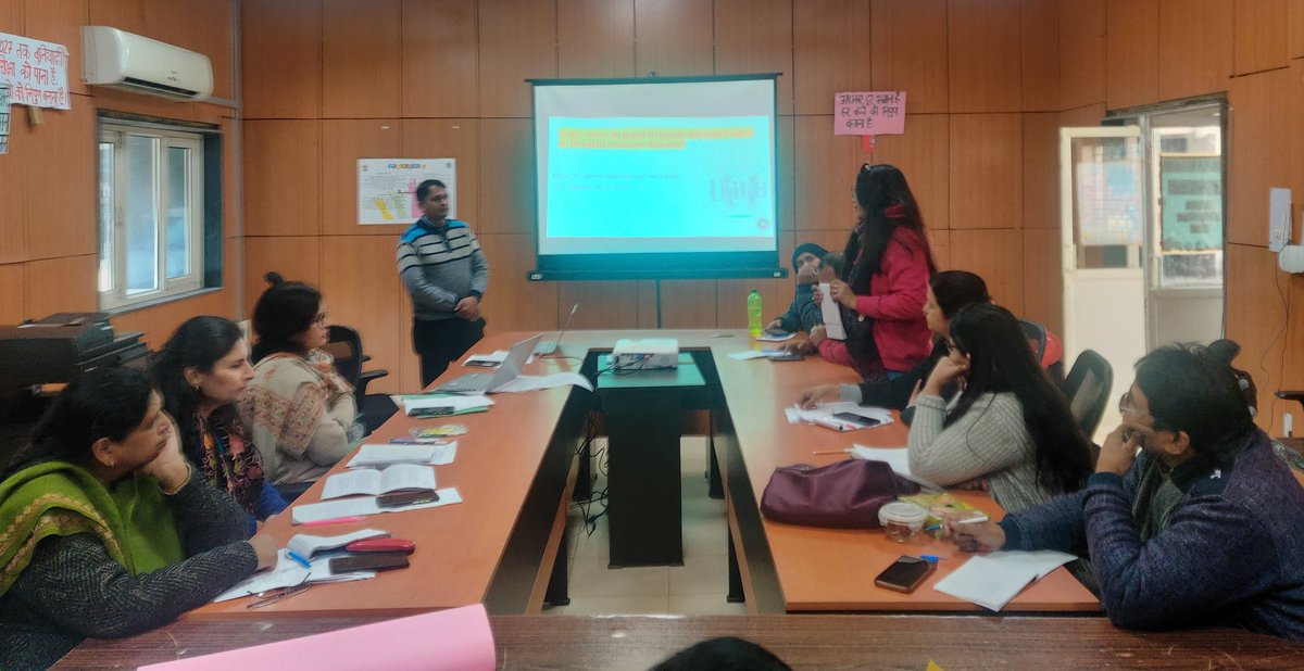 laxmidagar007's tweet image. Day 2 began with full of energy. Our #CoLearningSession gives us ample ways to connect with each other. #LIC12  with Mentor Teacher of South West A and South
@SCERT2021 
@DIETRKPofficial 
@VKPathak1 
@Rajanish2007
