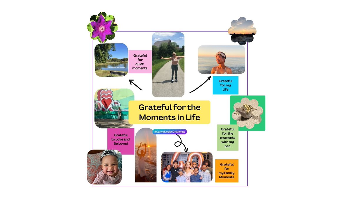 FaceohaBeauty's tweet photo. Grateful for the Moments in Life.  #canva #CanvaDesignChallenge https://t.co/3LYIIfyYrT