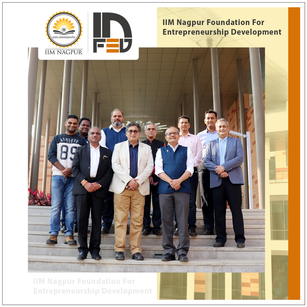 IIMNagpurIndia's tweet photo. Dr. Chintan Vaishnav, MD, Atal Innovation Mission (AIM), NITI Ayog, toured the #IIMNagpur #campus on January 17, 2023. He appreciated the facilities, #infrastructures of the #IIMNagpur campus and also praised the startups and their #innovations at #InFED. https://t.co/Z6lYrompUC