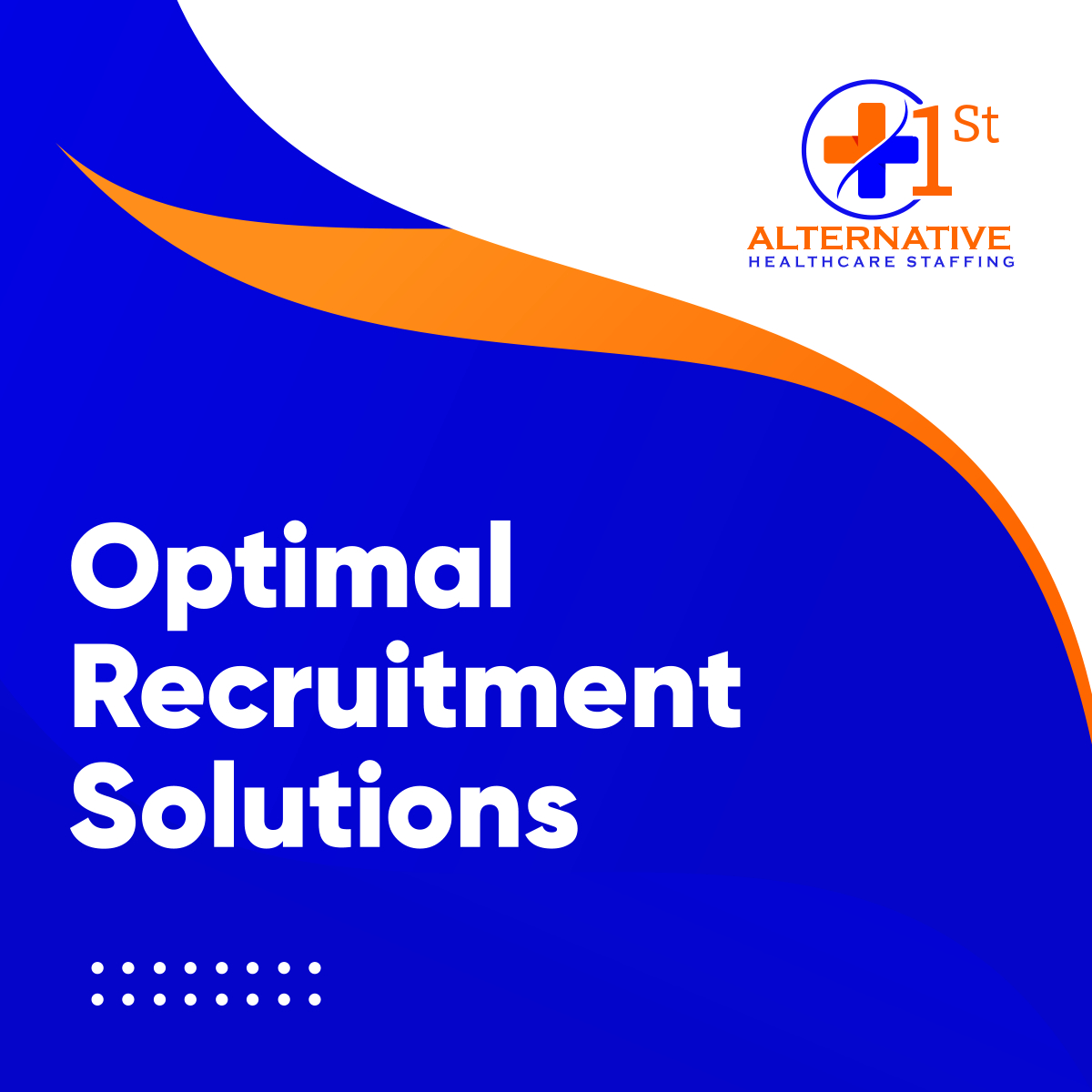 1st Alternative Healthcare Staffing LLC is committed to finding the best people for your agency. Our optimal recruitment solutions will bring you impeccable results that will surely improve your patients’ overall healthcare solutions.

#RecruitmentSolution