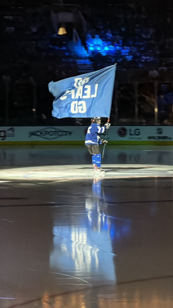 Cruiserk's tweet photo. So proud of my son, Spencer, who was the @scotiabank skater @ScotiabankArena tonight! An amazing experience! thank you to everyone involved! @MapleLeafs https://t.co/krbA3mdu2r