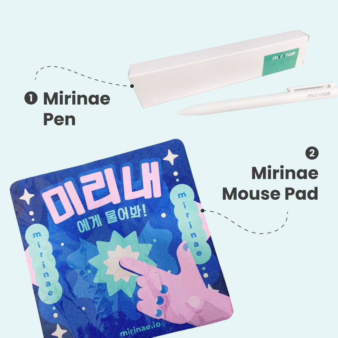 mirinae_io's tweet photo. Share your experience with Mirinae and enter to win prizes! Take our user satisfaction survey for a chance to win Mirinae merchandise. https://t.co/4xXkjx9CHl #Mirinae #KoreanLanguageLearning #GiveawayEvent https://t.co/vaSxLkma9g