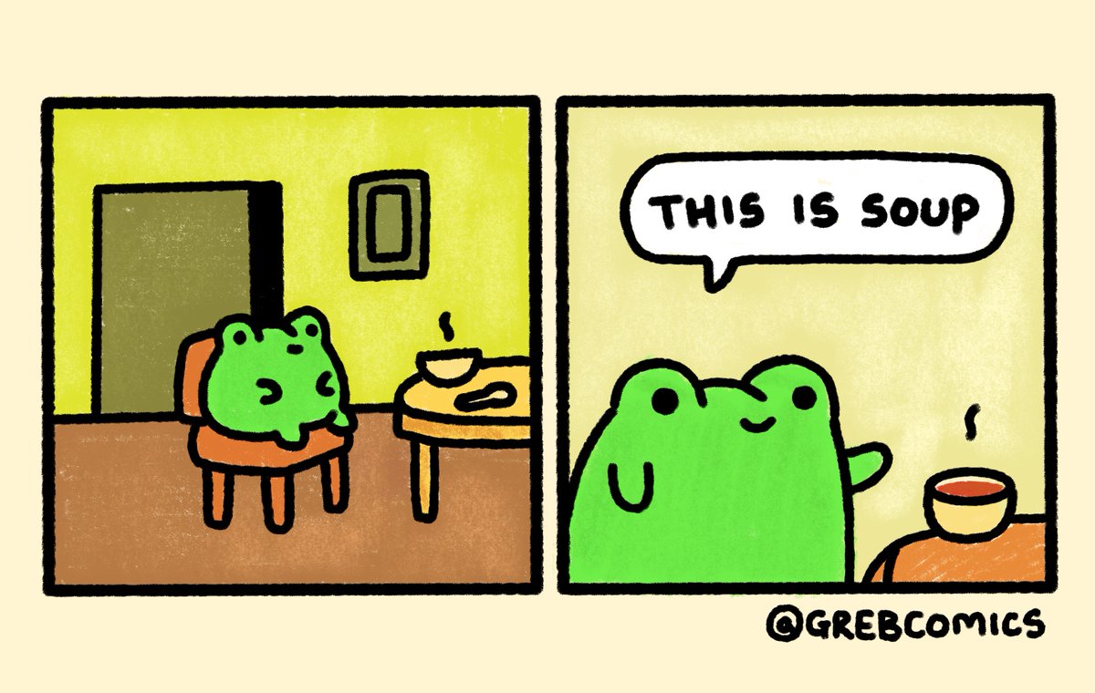greb version of 'this is fine' by <a href="/kcgreenn/">KC. Green</a> 🐸🥣