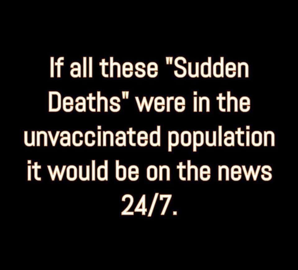 sunfellow_covid's tweet photo. Increasing Death Rates, Plummeting Birth Rates, Sudden Adult Death Syndrome (SADS)
https://t.co/Z715sUswHt
#DiedSuddenly
#SuddenDeaths
#DiedUnexpectedly
#SADS
#CauseUnknown
#DiedSuddenlyNews
#CovidVaccineInjuries
#CovidVaccineDeaths
#NotSafeNotEffective
#CDCFraud
#FDAFraud https://t.co/f5OlD3GUJA