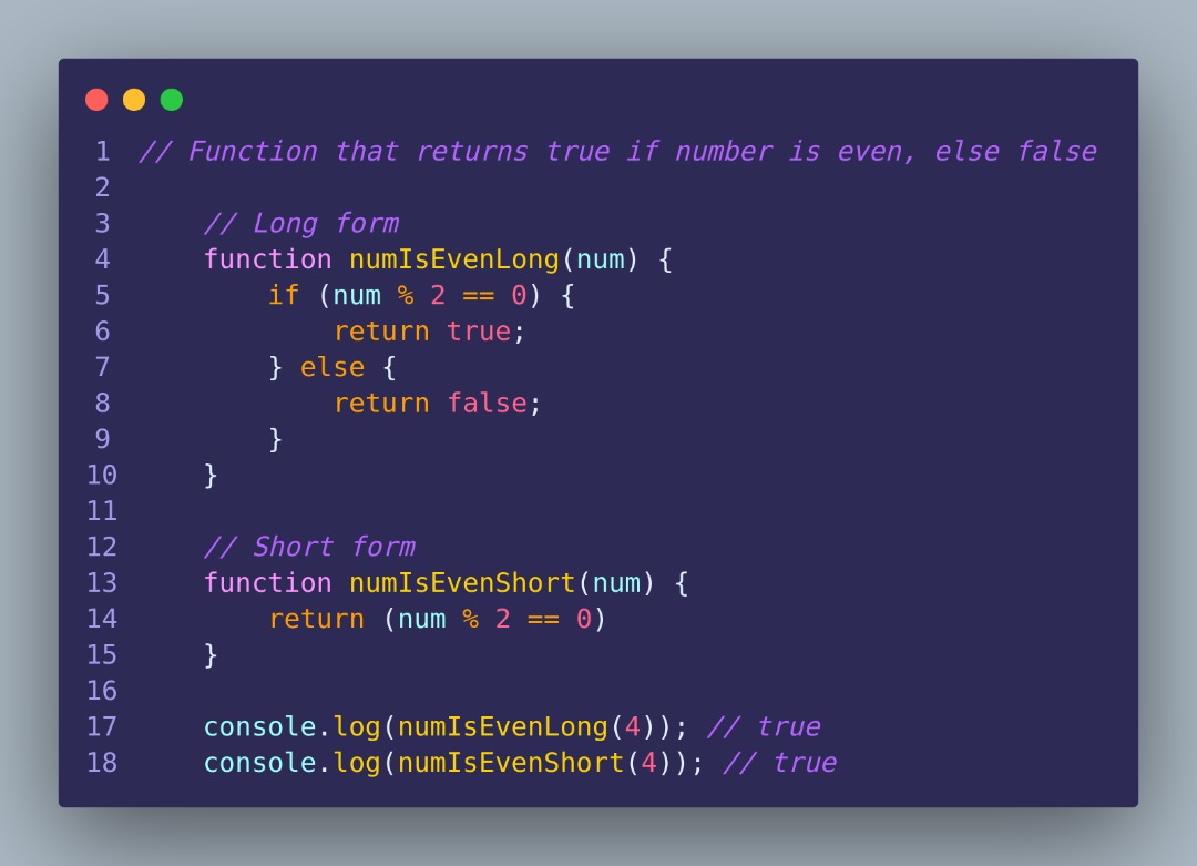 Julius_Java00's tweet image. Sometimes less is more and succinct #vanillajavascript #webdevelopment