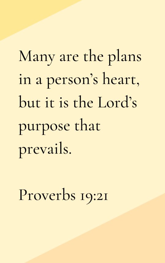 His Plan! Happy Wednesday, all❤️