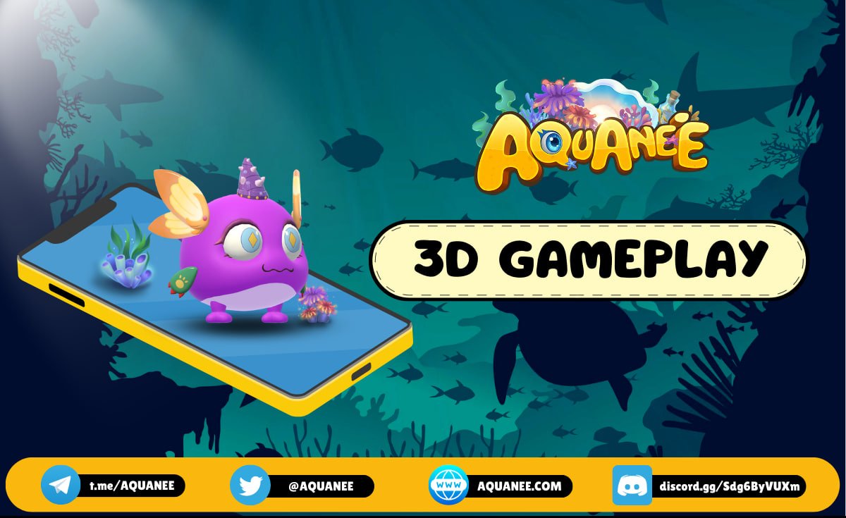 aquanee's tweet photo. 🐠 AQUANEE uses Unity 3D Engine for its game to maximize our players' game experience and mobile compatibility.  📱

🦈 With this, many users of the game enjoyed the superb graphics as well as the smoothness of the graphics 👏 https://t.co/I1GbTNKT51