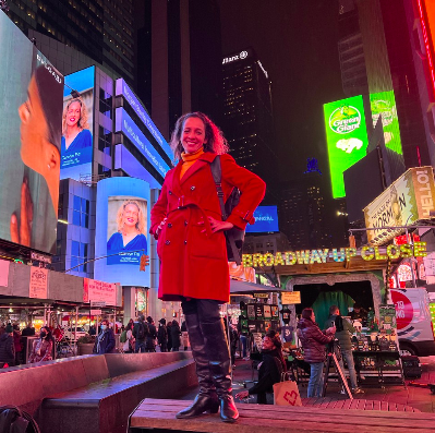 Since Morgan Stanley selected us to join its Multicultural Innovation Lab in 2021, we've had astounding growth.

The selection included our founder's image in all its digital glitter in Times Square. ⁠

We continue to wield the banner of inclusion in the film industry.