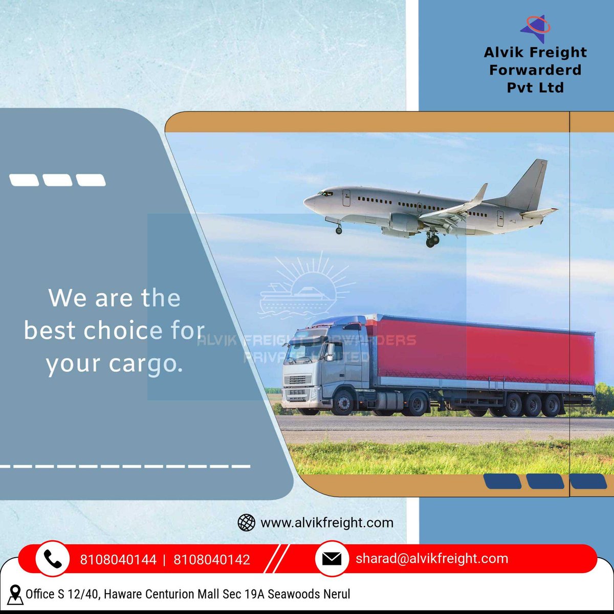 alvikfreight.com
#freightforwarder