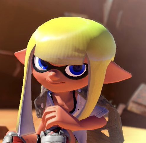 Cahooster's tweet photo. @CJ_Hyperfresh I use this hairstyle and main Splat Roller/Splatterscope! https://t.co/Wc8EOxlXqL