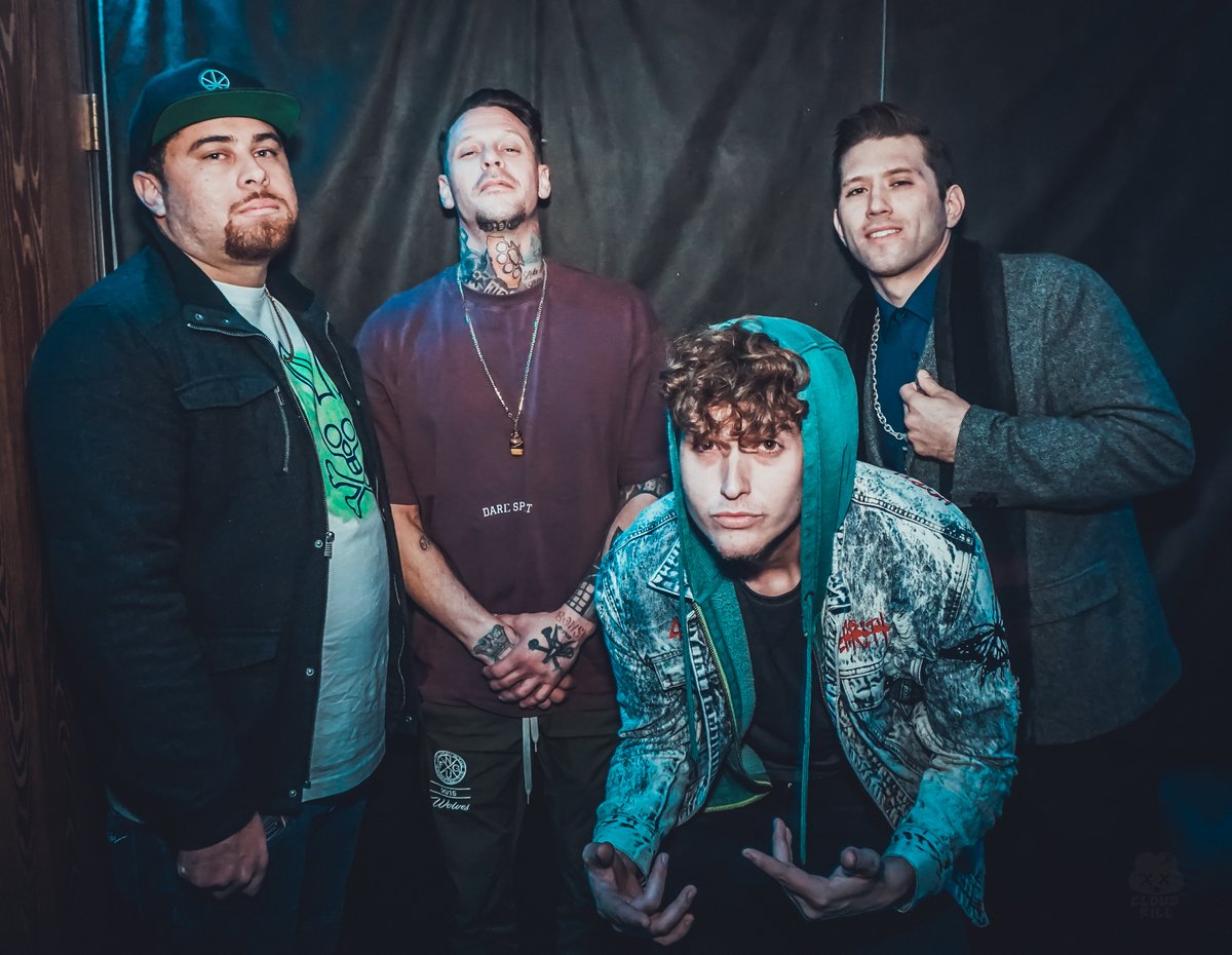 CloudKillCA's tweet photo. In the studio with my team. C-Note MGMT, Visionary Promotions, Patty Feels (Artist) and Nu3tron (Producer) Great stuff on the way! Stay tuned to Cloud__Kill 
#rap #trap #new #trending #fyp #cloudkill #studio #music #photo #photography https://t.co/dLAUkEs5er
