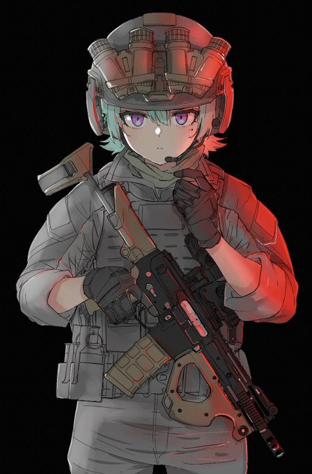 「女の子 M4カービン」のTwitter画像/イラスト(新着)｜2ページ目