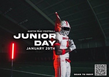 Thanks for the invite!! ⁦<a href="/GovsFB/">Austin Peay Football</a>⁩ ⁦⁦@APSUCoachSW⁩ ⁦<a href="/Jcrouch17/">Coach Crouch</a>⁩ ⁦⁦<a href="/childress_ahmad/">Coach Ahmad Childress</a>⁩ ⁦<a href="/RecruitTheHill/">Green Hill Recruiting</a>⁩ ⁦<a href="/OnTopAthletics/">OnTopAthletics Inc📚🏈⚾️</a>⁩