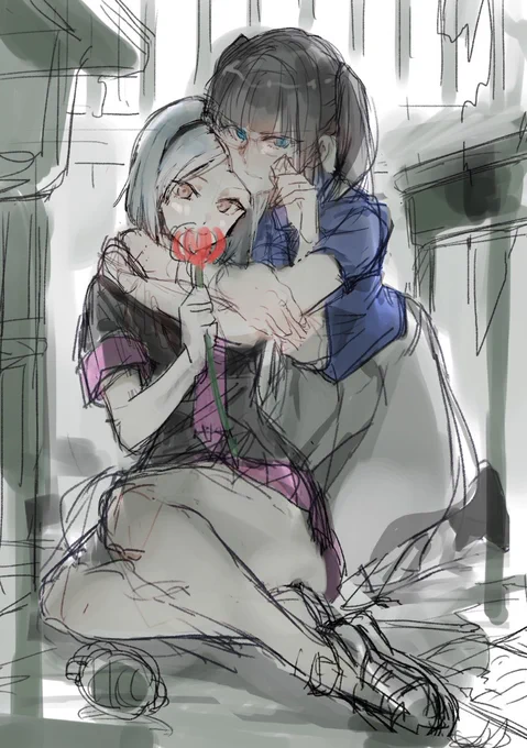 skebラフです 