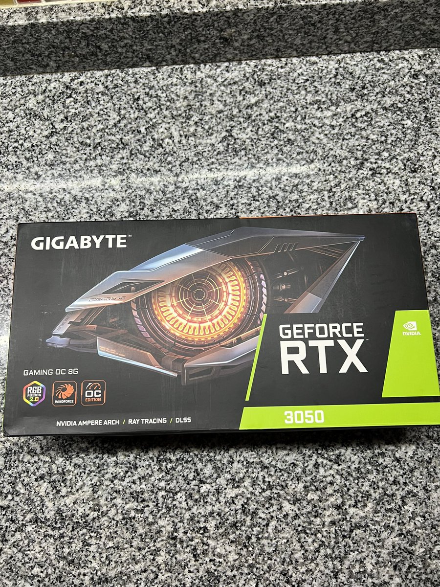 franboskoo's tweet photo. Vendo Rtx 3050 8Gb sellada en la caja sin abrir. Ganada en @WINDINGO23 Clash Cup
Hago envíos a todo el pais, cualquier consulta no molesta🤘🏽

Agradezco los rt😃 https://t.co/bxVe9U5EhH