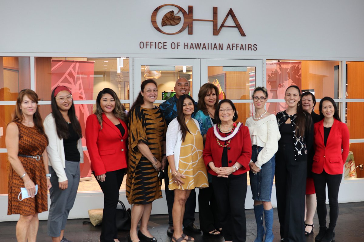 I appreciated hearing from survivors and organizations that support Native Hawaiian survivors of gender-based violence and sex trafficking about the challenges they face. I look forward to our continued partnership as we work to support survivors and eradicate this crisis.