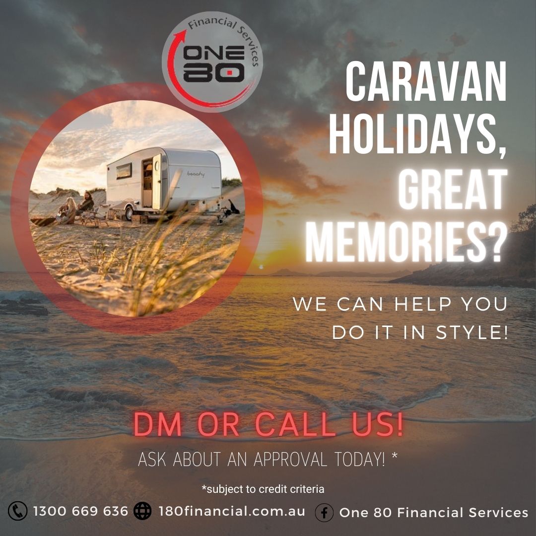 one80financial's tweet photo. Start a new adventure and hit the road with your dream caravan!

DM OR CALL US TODAY! Let's make that holiday trip happen!
#youchoosewesettle #one80finance #teamone80finance #180finance #carfinancevictoria #caravan #campervan #carloanvictoria https://t.co/xGx1jcL8KV