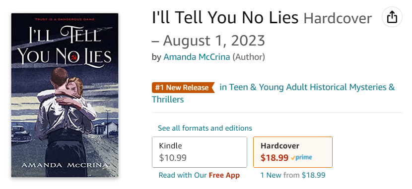 AmandaMcCrina's tweet photo. An orange banner for LIES! https://t.co/LzH3HpjP1b