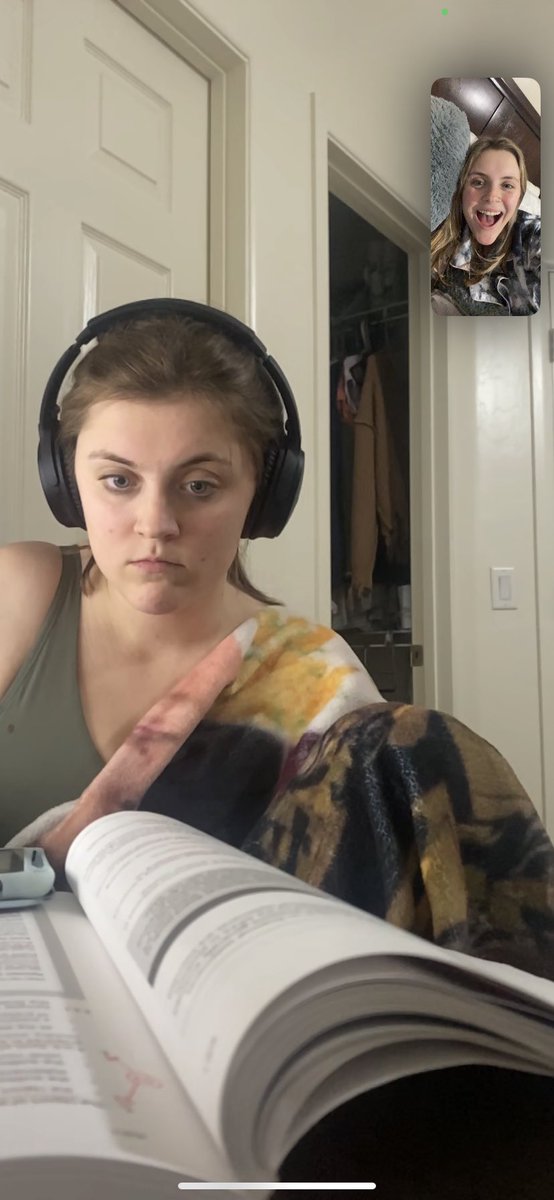 AcctTwinsPod's tweet photo. Just a casual Tuesday night. What am I doing? Well, I am facetiming norma however I am muted, she hid her phone so she can’t see me, and she’s studying. Why would we do such a thing? Im bored and I miss Norma.
#GoNorma!!! #AuditExam #CPA
@beckysteiger https://t.co/8qklHAWCSx