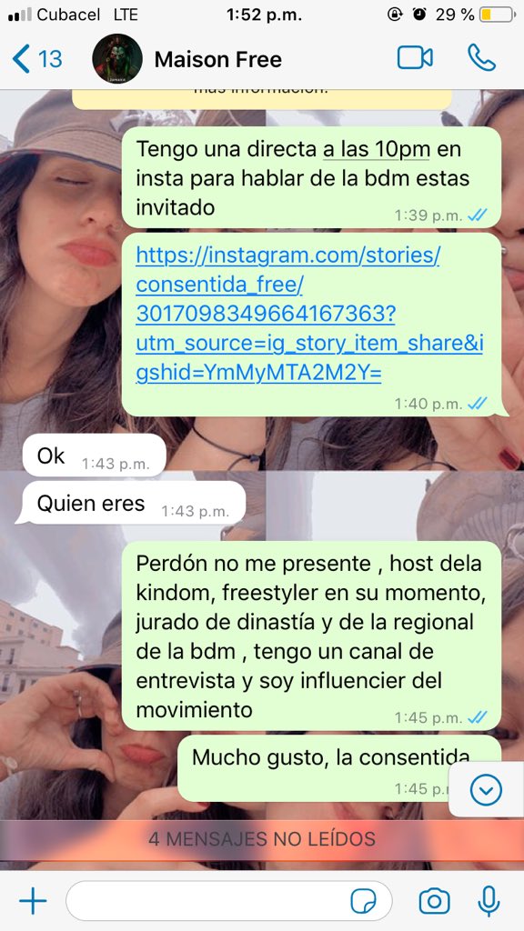 soy_concntida's tweet photo. @Seventeen_qbctf la dé la directa fui yo ( la tengo grabada ) Esta fue la supuesta falta de respeto, te lo dejo a tu interpretación. https://t.co/uKeEMqxB4w