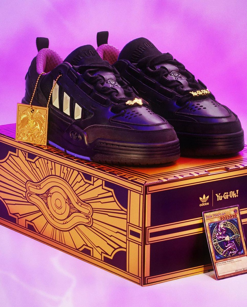 SoleRetriever's tweet image. IT'S TIME TO D-D-DUEL: Yu-Gi-Oh! x adidas ADI2000 "Black"

rtrv.in/3Wdcwwg