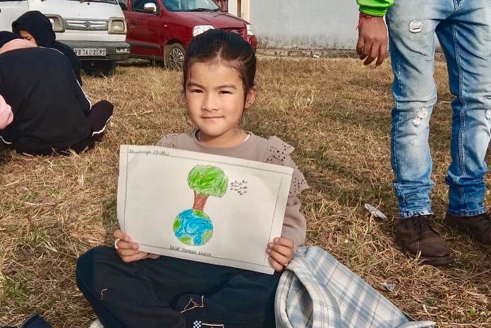 manitrustindia's tweet photo. Glimpses Drawing Competition organised by @manitrustindia and @evan_foundation in technical collaboration with @fao supported by Oracle Volunteering’s “Wish Tree” on 30th December, 2022 at Ambotia Tea Estate in Kurseong.
#latepost https://t.co/74PvJEwtFy