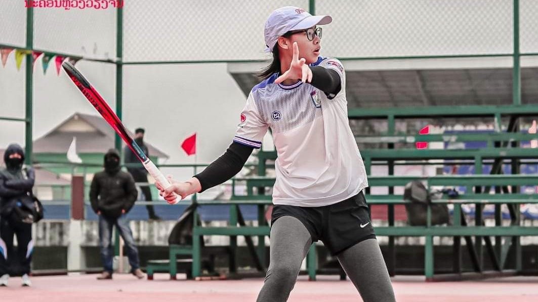 IntSchoolofLaos's tweet photo. We would also like to congratulate Thirada Phommachack of Gr. 10 Oxford, gold &amp; silver medalist in the Tennis event of the recently concluded 11th #Laos National Games. Our student received 1 gold for the women's team &amp; 2 silver medals in women's singles &amp; women's doubles.🎉👏🏻 https://t.co/OuJYM8Y3ko