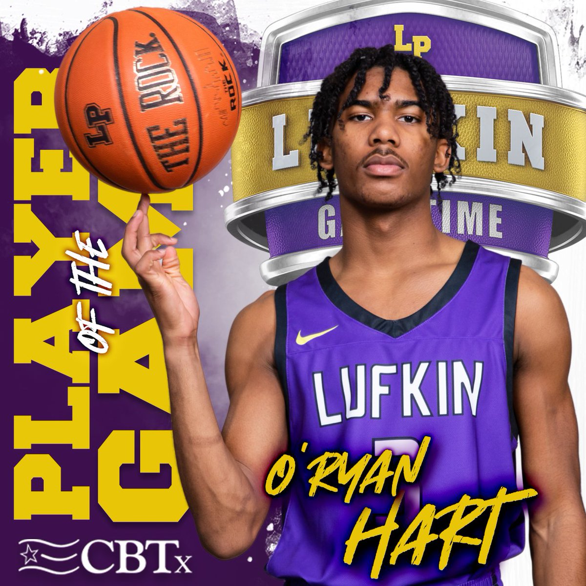 JAMDigitalMedi1's tweet photo. Shout Out to O'Ryan Hart, the Commercial Bank of Texas Player of the Game. Hart led the way for the Pack with 18pts, including 5 3 pointers. Lp moves to 2-0 in District 16-5A with the 59-44 win over Kingwood Park. @oryanhart1 @Lufkin_Hoops @BIGNASTY500 https://t.co/Avjlg0dbwq