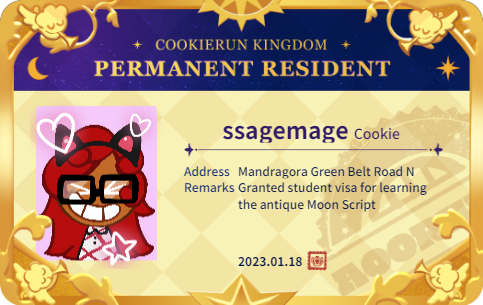 Moonchild087's tweet photo. @CRKingdomEN name, ssagemage 🍪✨
server, hollyberry
#crk2nd #CityofWizardsPassport https://t.co/RAcvr4OcWt