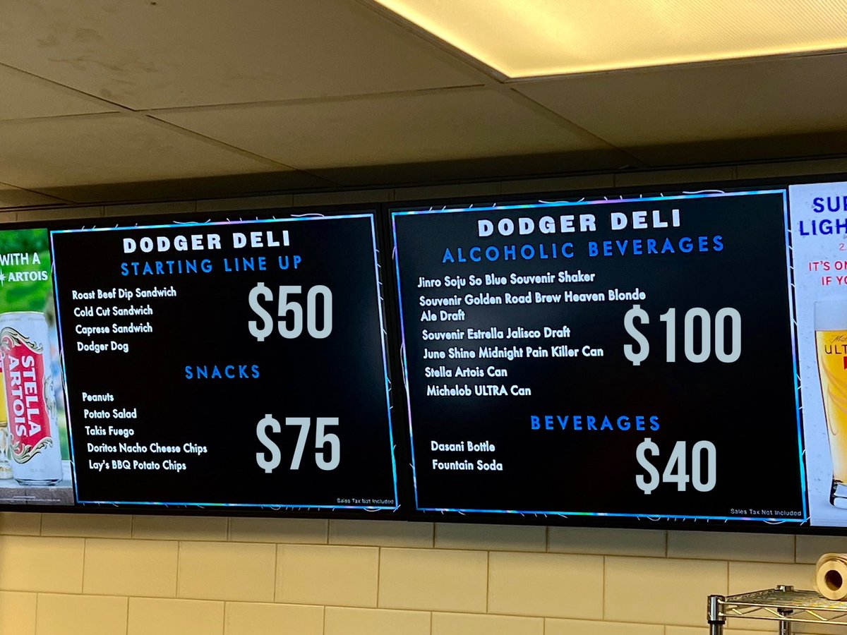 Dodger stadium in 2024