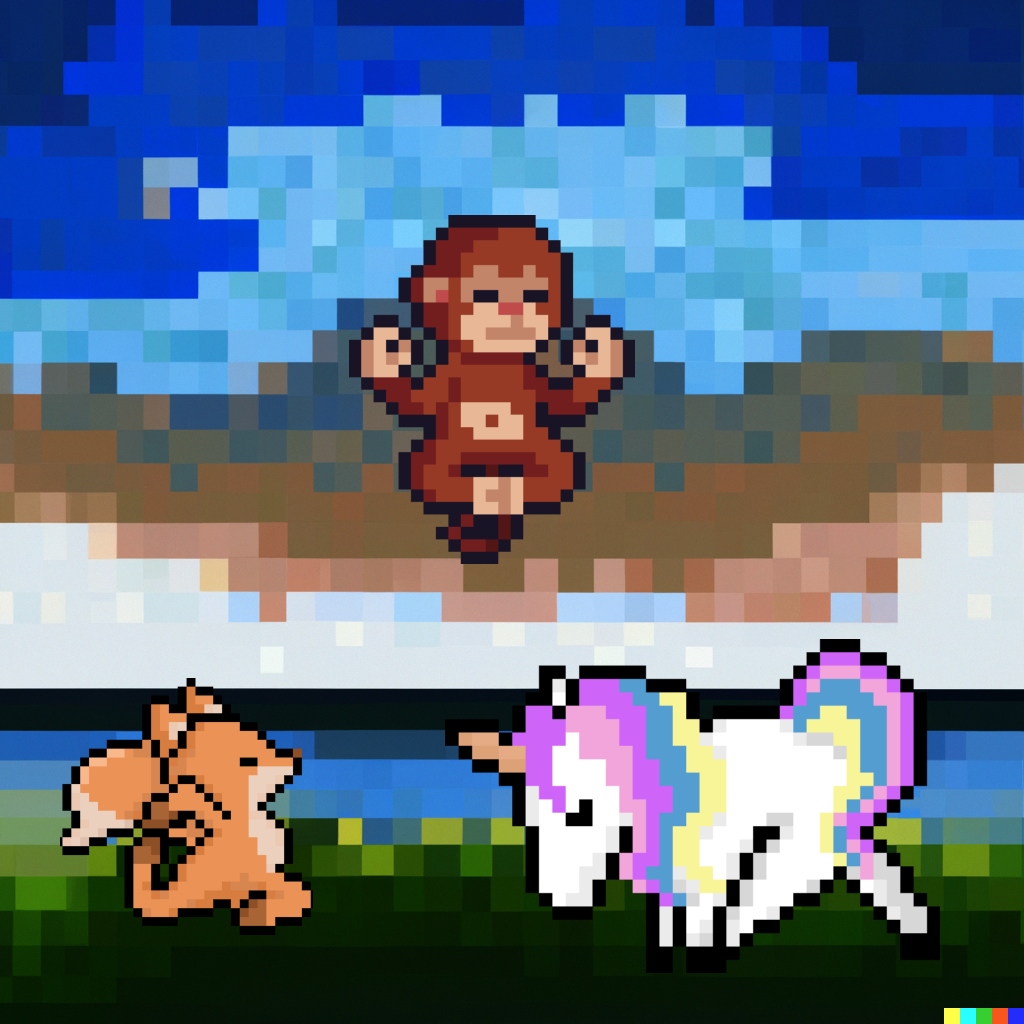 Just did a fan-art for @Yogapetz with the help of generative art! Hope you like em 😁🚀  #YGPZ #petzart