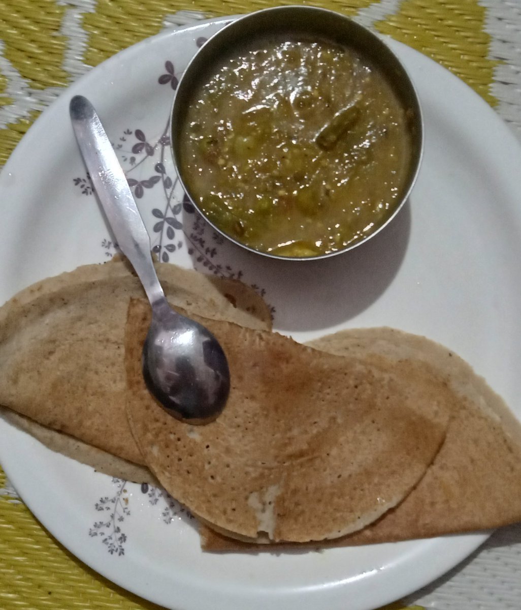 warriorimran's tweet photo. Sorghum Chakudi & Daalma, without rice and wheat! Self cooked. Very similarly, Dosa can be prepared! Millets into daily life.
#MilletLife #Nutrition #Healthy #Tasty #Deshi
#International_Year_of_Millets
@PMOIndia @CMO_Odisha @arvindpadhee @WASSANIndia @MilletsOdisha https://t.co/o6fBiJneD1