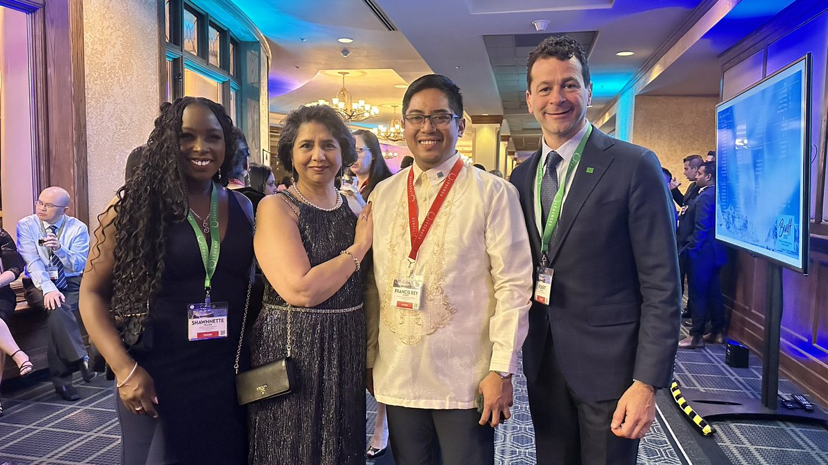 With our amazing and fearless leaders! @ShawnnetteF_TD and <a href="/robghazal/">Robert Ghazal</a> thank you so much for this very memorable 4 day weekend event. Im proud to be working with TD .
#TDLegends 
#Banff2023