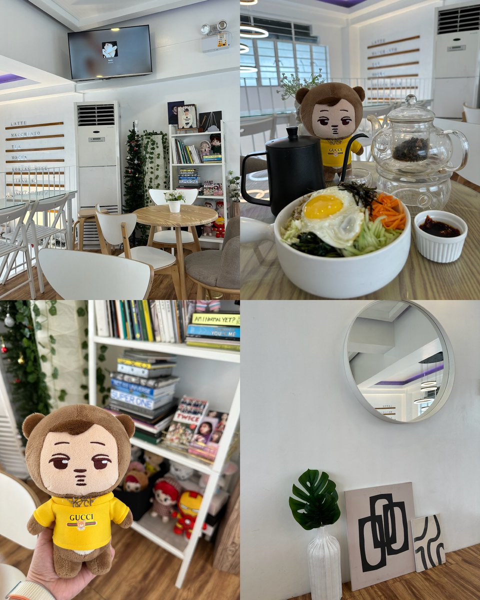 kjinjm_'s tweet photo. Visited the first EXO / EXO-L Cafe here in PH! 💕 tried their bibimbap and Exodus drink 😋

#엑소 #EXO #weareoneEXO @weareoneEXO https://t.co/QLobWK895c