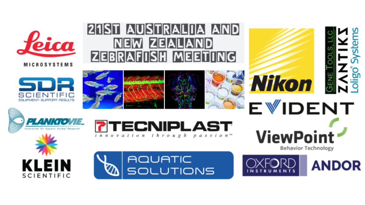 ANZebrafish's tweet image. Looking forward to welcome 102 attendees and to showcase 70 abstracts at the 21st ANZ meeting! Huge thank you to the continued support from the ANZ zebrafish community, sponsors that made this meeting possible and @NicoliLab and @BagnatLab for agreeing to be keynote speakers!