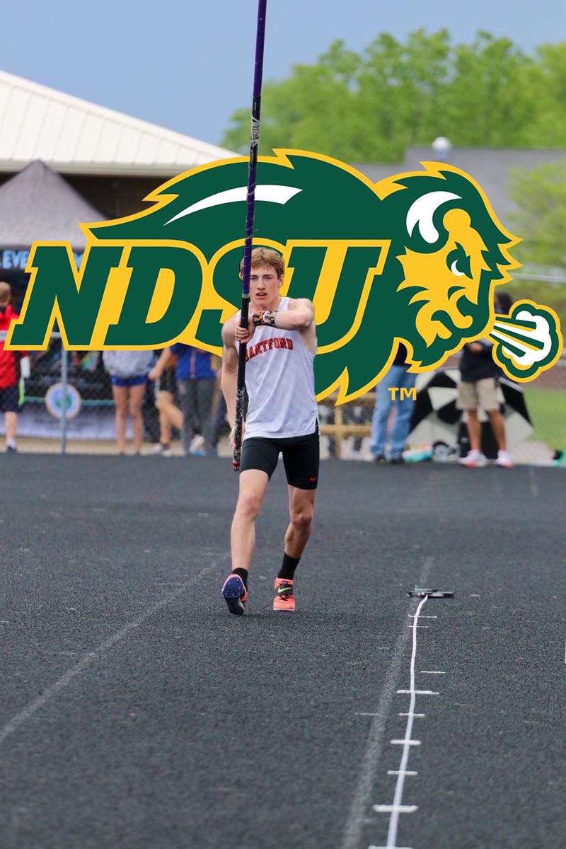 After long consideration I am proud to say that I will pursue my academic and athletic career at North Dakota State University!!!!! Thank you to my family, friends, coaches, and teammates for supporting and helping me along the way. 🟢🟡 GO BISON!!! 🦬🤘 #rollherd