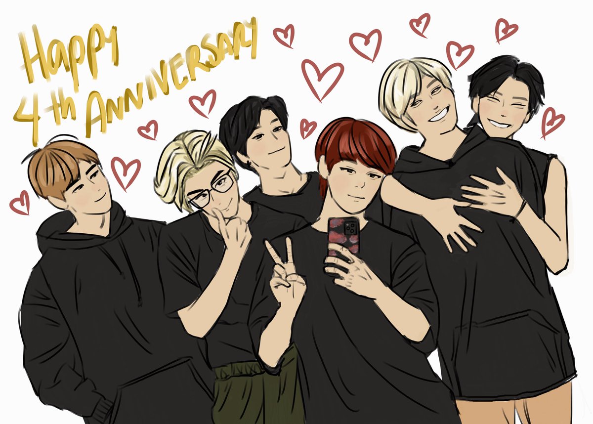 art4xiaojun's tweet photo. A day late but happy 4th anniversary to WayV! ❤️ can’t wait to see what the future holds for u for the next upcoming years but what it’s sure it’s that we’ll be with u🥰

4EVER WITH WAYV 
#WayVFanart
#WayV_4thAnniversary
#威神V出道四周年快乐
#웨이션브이4주년축하해
#HappyWayVDay https://t.co/2ghXmaN6CD