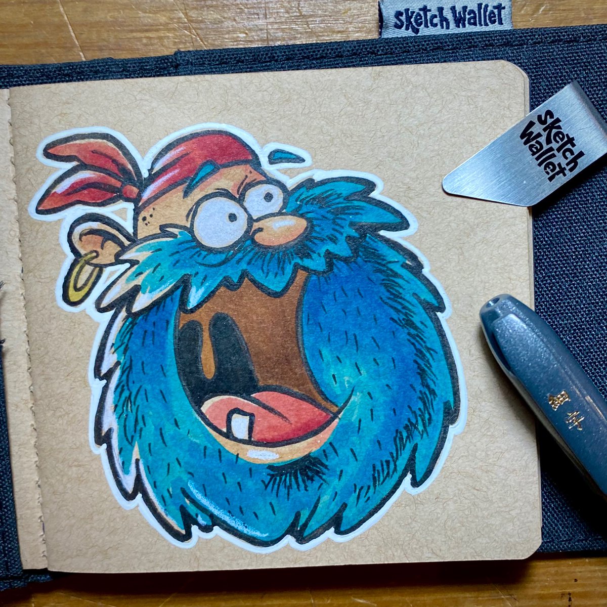 tomwattersart's tweet image. #pirate #toonup
If I had a dime for every Pirate sketch I ever did…I would have a lot of dimes!
Aaaaargh….#keepsketching !

#sketch #sketchoftheday #dailysketch #alwaysdrawing #cartoon #cartoonist #cartoons
#sketchbook #sketchwallet
@sketchwallet