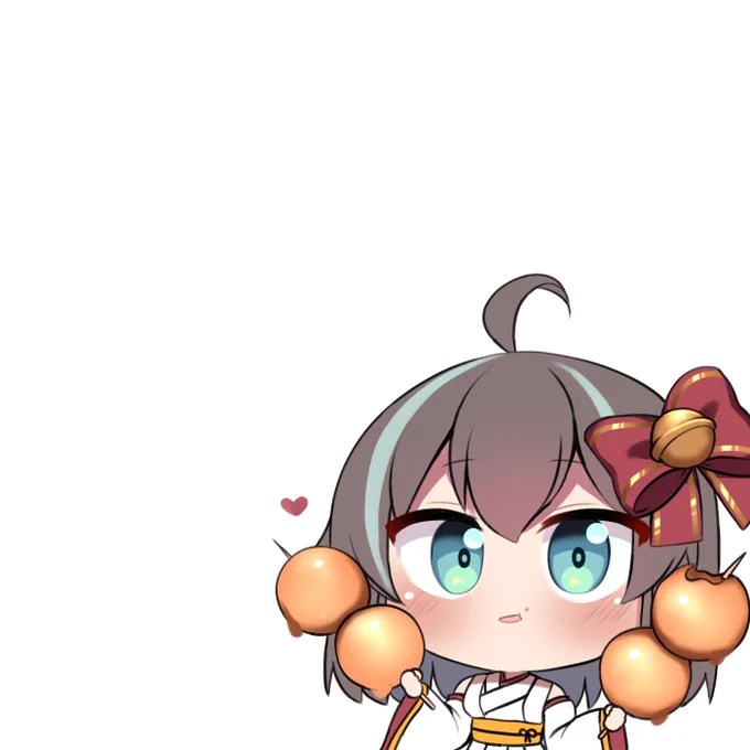 お団子もちもちまつりちゃん#祭絵 