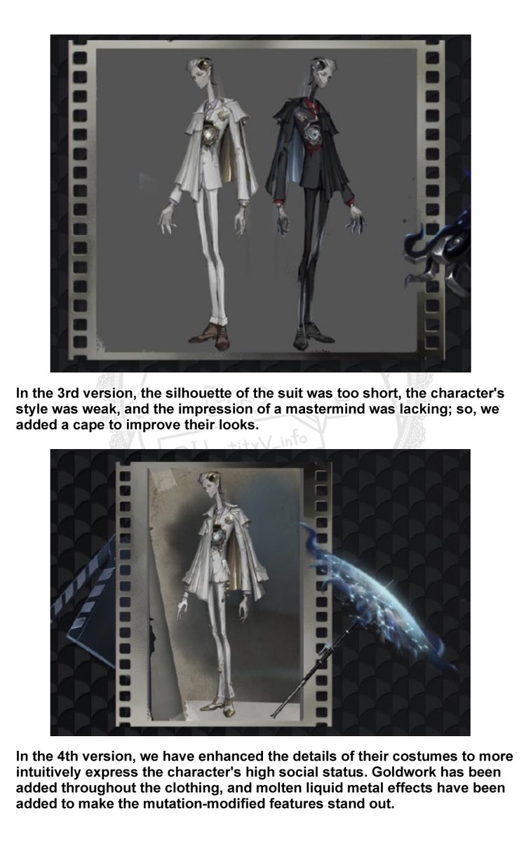 Design Process - COA Costume No.1] -Continuation- ▽ Wu Chang - S