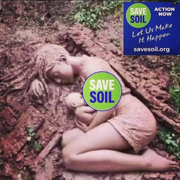 Jayanth Shantharam K (@jaymaxfac) on Twitter photo #SaveSoil
Soil is a complex symbiotic system of living organisms, minerals, liquids, organic matter and gases that support all life on this planet. Without organic content, it is getting reduced to sand. Let's save our soil. #SaveSoil #SaveSoil
Soil is a complex symbiotic system of living organisms, minerals, liquids, organic matter and gases that support all life on this planet. Without organic content, it is getting reduced to sand. Let's save our soil. #SaveSoil