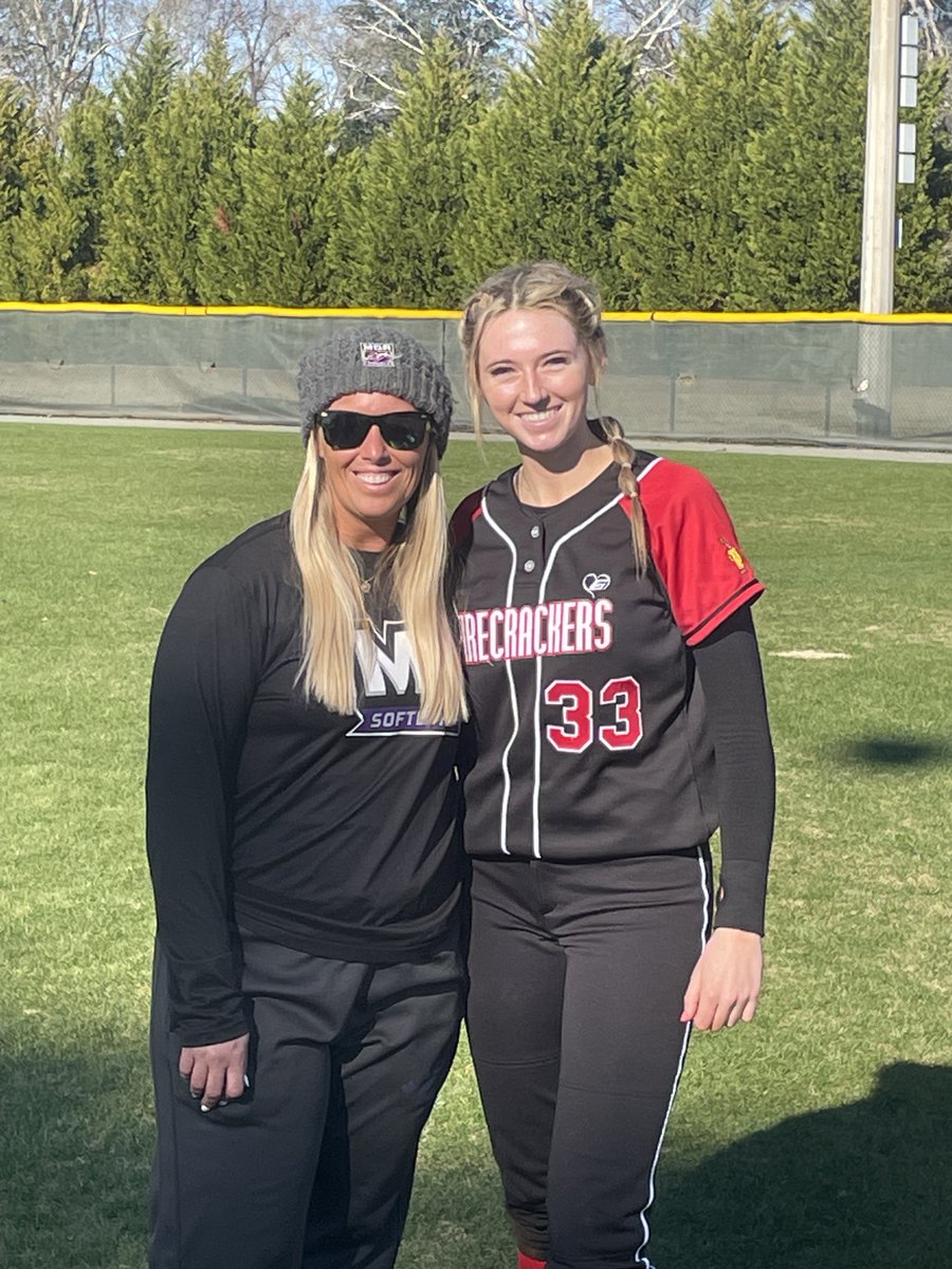 Big Thank You to Coach Hewitt and the team @mga_softball for a great prospect camp on Sunday. Learned some new drills and had fun competing. Would love to visit MGA again. Go Knights!
