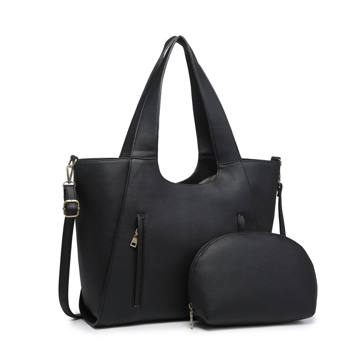 artisan_pure's tweet image. Classic Black Tote Handbag Crossbody-Classic Work Handbag Tote Double Zip w/ FREE Inner Bag-Women's Accessories-15"x13"X4" VARIETY COLORS etsy.me/3sfAD1B #Etsy #ArtisanPureSkinCare #MultiFunctionBag
