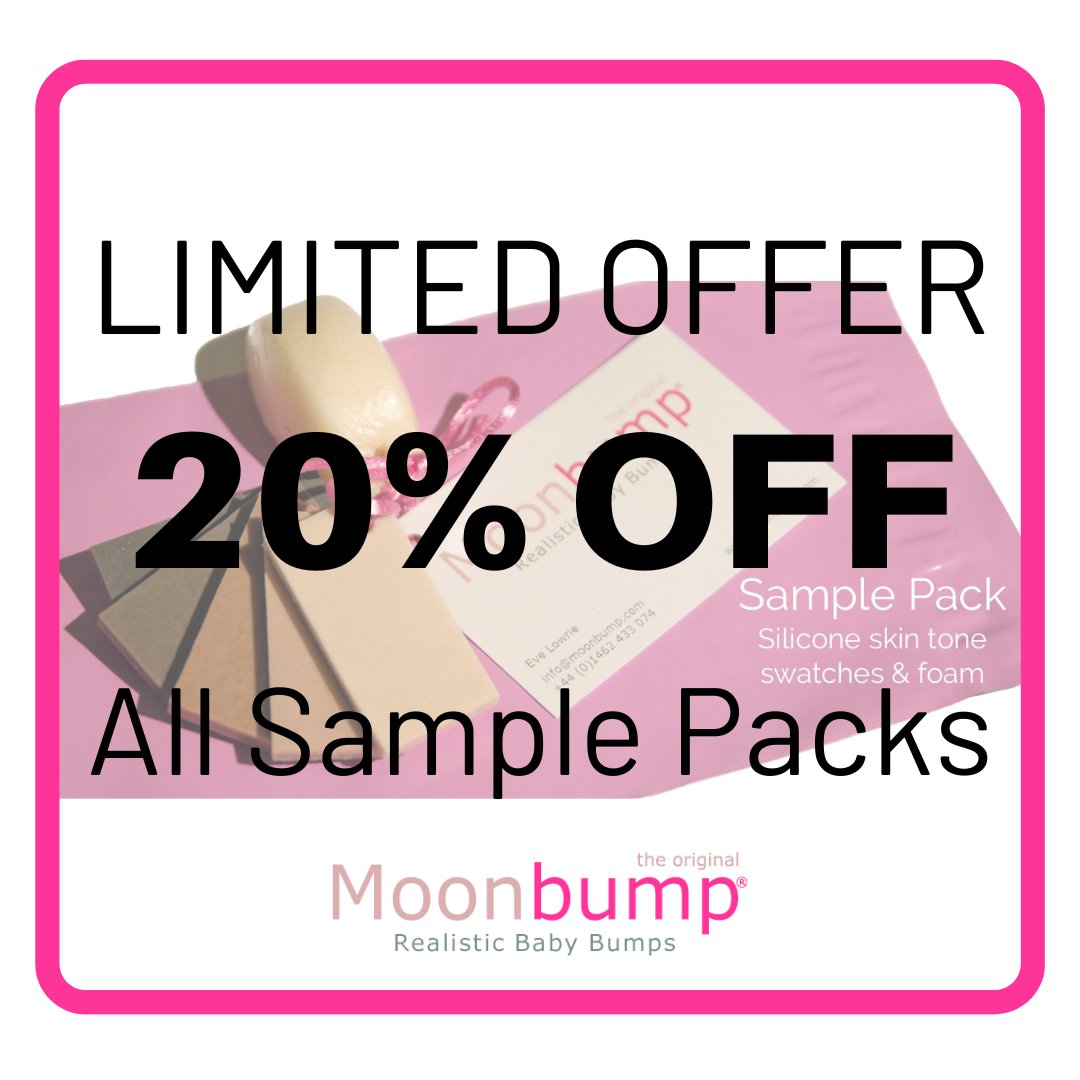 Moonbump1's tweet image. ⭐️ Unsure which Fake Pregnant Belly to go for? With 5 different silicone skin tone swatches, our Sample Packs enable you to better match a bump to your own stomach!
Grab your Sample Pack now while they're on Special Offer... 🤩
#Moonbump #Sale #SamplePack #Discount #LimitedOffer