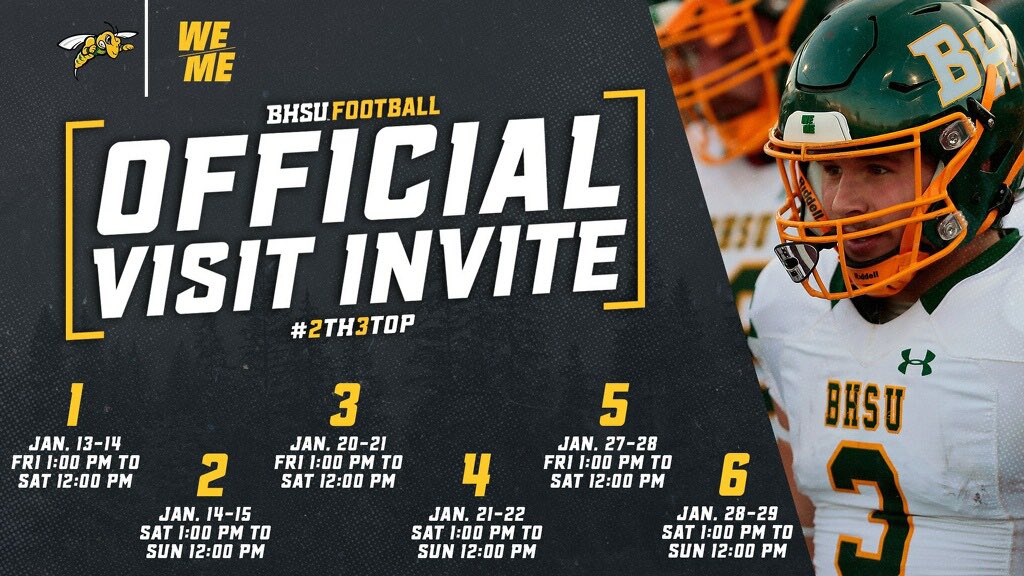 After a great call with <a href="/CoachBenBlake/">Ben Blake</a>, I’m very excited to announce I have received an offer from Black Hills State University! <a href="/CoachRoachLJ/">Tyler Roach</a> <a href="/TheRealChris_V/">Coach Chris</a> <a href="/BrynRenner/">Bryn Renner</a> <a href="/Juiceman76/">Scott 'Juice' Hughley</a> <a href="/kevinwilliamhu3/">Coach Hurt</a>